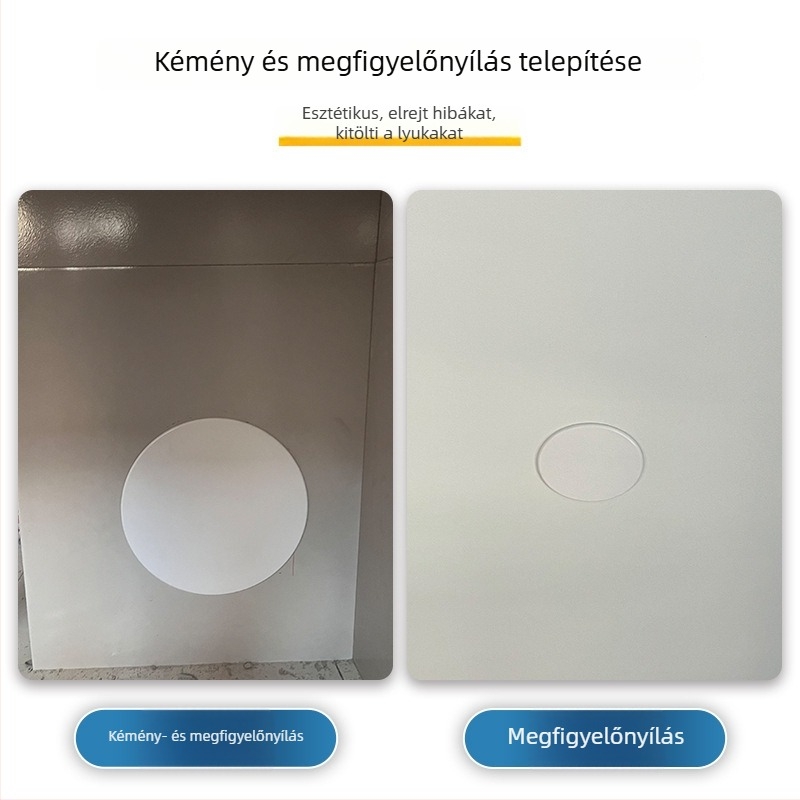 Körkörös mennyezetnyílás dekoratív fedél - ABS, átmérő 94/134/185/230 mm, falvastagság 3 mm, márka Zhang Plastic
