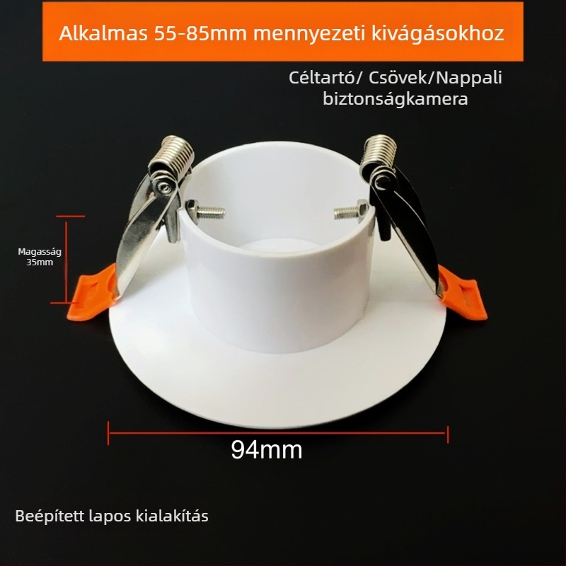 Körkörös mennyezetnyílás dekoratív fedél - ABS, átmérő 94/134/185/230 mm, falvastagság 3 mm, márka Zhang Plastic