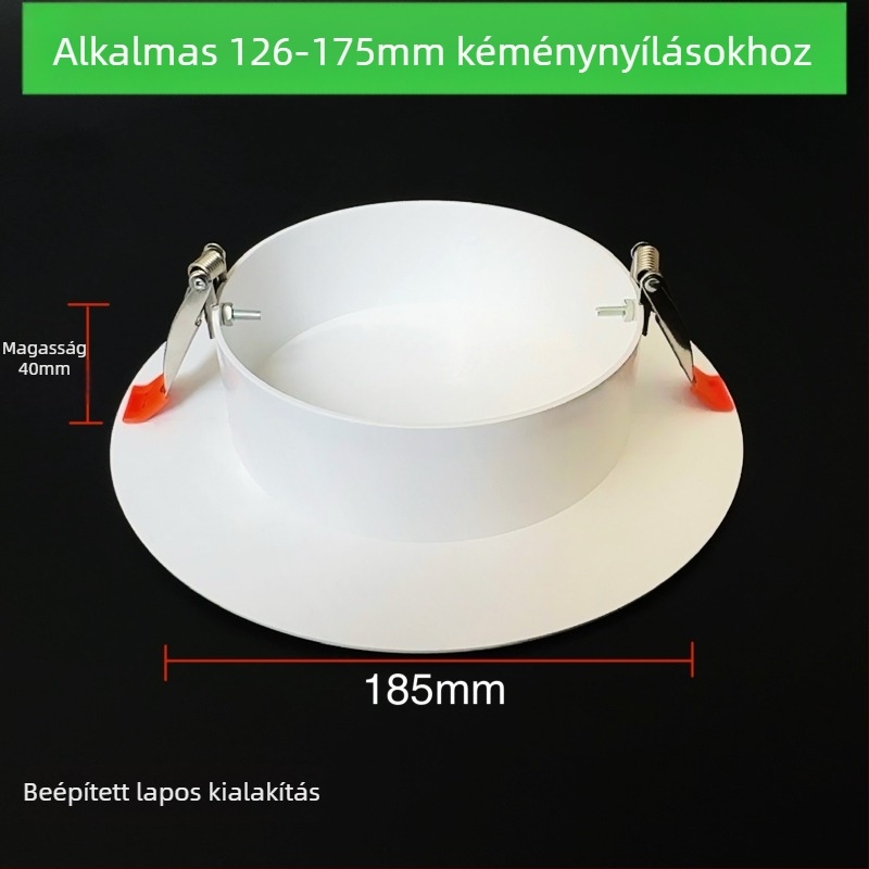 Körkörös mennyezetnyílás dekoratív fedél - ABS, átmérő 94/134/185/230 mm, falvastagság 3 mm, márka Zhang Plastic