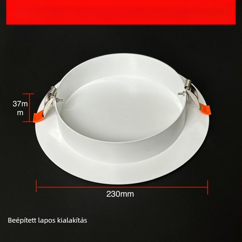 Körkörös mennyezetnyílás dekoratív fedél - ABS, átmérő 94/134/185/230 mm, falvastagság 3 mm, márka Zhang Plastic