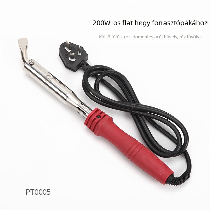 Kraftwell ipari osztályú nagy teljesítményű elektromos forrasztóvas sík fejű - 80W/100W/150W/200W