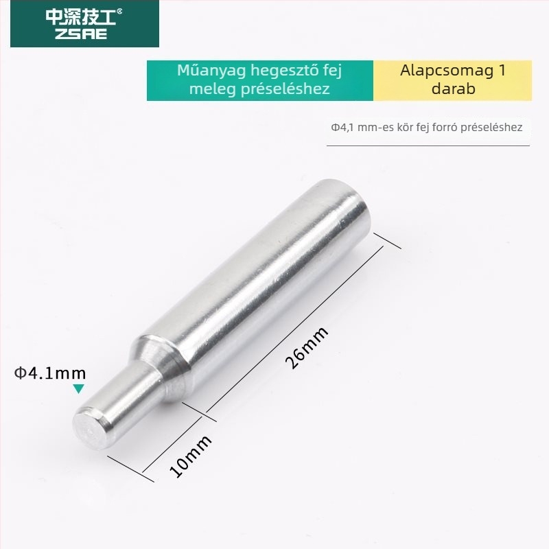 Forrasztófej meleg préshez, 936-os modell, hosszított, négyszögletes és kerek hornyolt kialakítású, műanyag