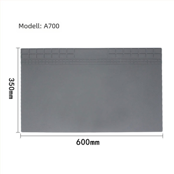 Mobiltelefon javításhoz készült szilikon hőszigetelő pad, modell S150, 5 mm vastagság, puha keménység