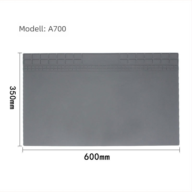 Mobiltelefon javításhoz készült szilikon hőszigetelő pad, modell S150, 5 mm vastagság, puha keménység