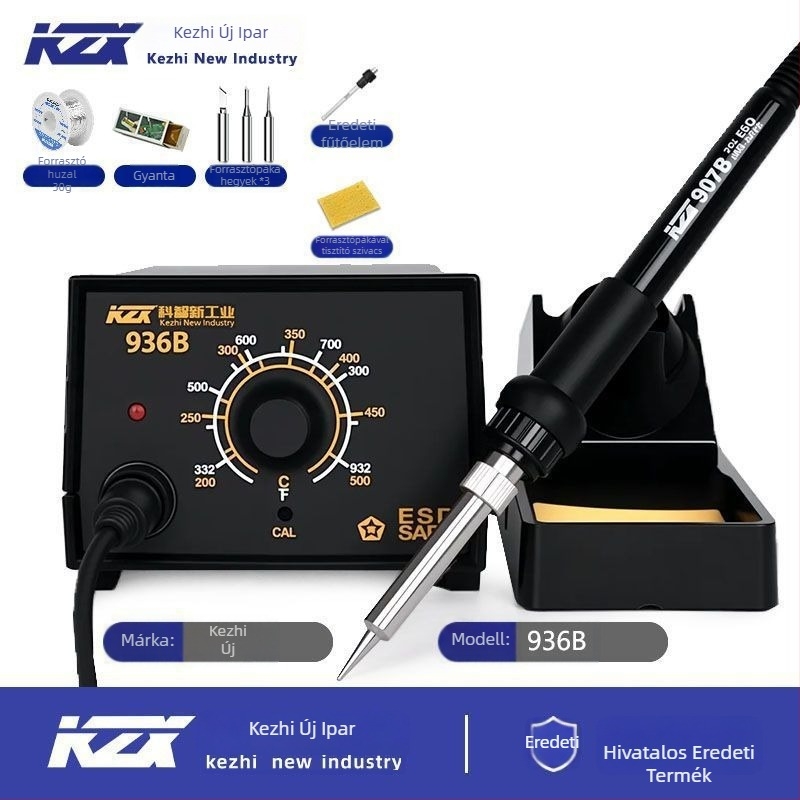 936-os forrasztó készlet állandó és állítható hőmérséklettel – magasfrekvenciás forrasztóállomás mobiltelefon javításához