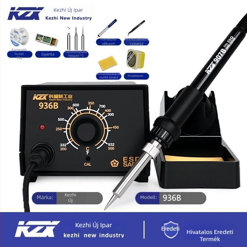 936-os forrasztó készlet állandó és állítható hőmérséklettel – magasfrekvenciás forrasztóállomás mobiltelefon javításához