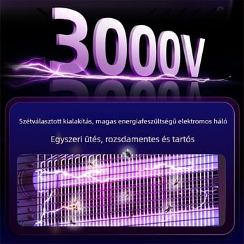 Napelemes kültéri szúnyogirtó lámpa - LED, 220V, 20W, CE-tanúsítvány, testreszabás elérhető (LED; 220V; 20W; CE)