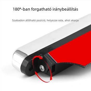 Szélenergia által működtetett LED nappali világítás autóhoz, vezeték nélküli, dekoratív első grille világítás