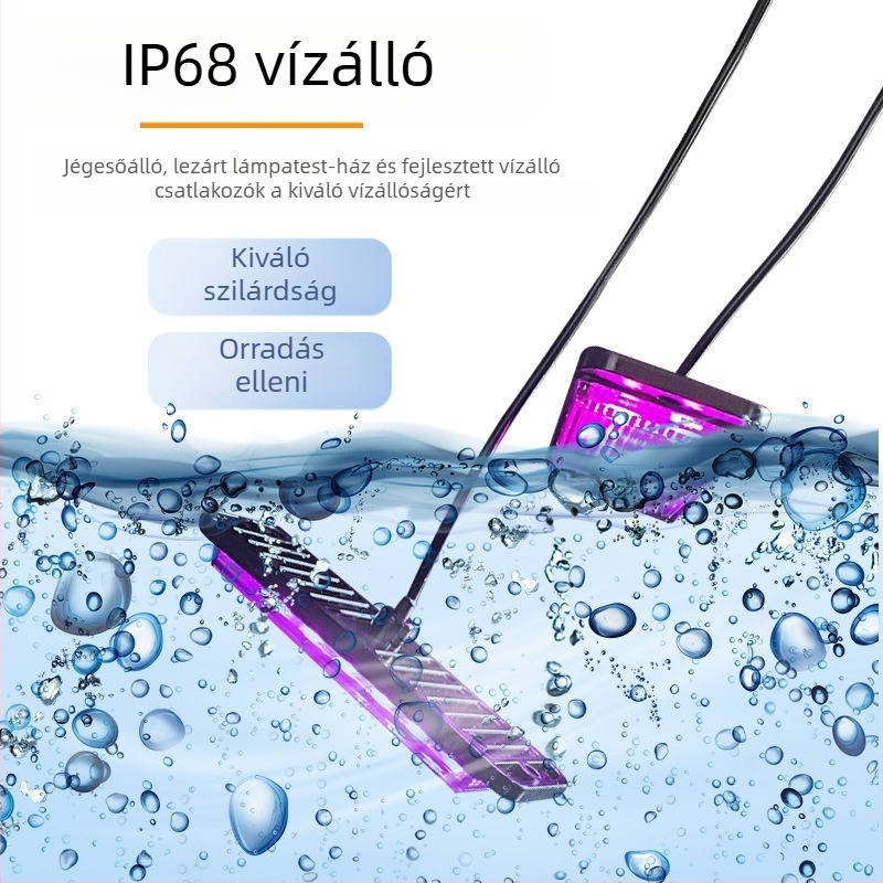 Univerzális teherautó rács LED nappali fény távirányítós alkalmazásvezérléssel | Anyag: gumi | Feszültség: 12–24V | Modell: távirányítós alkalmazás | Kompatibilis: 12–24V univerzális