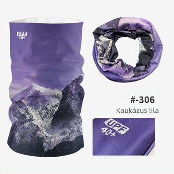 Unisex kültéri fejkendő sport, poliészter, varrat nélküli nyakmelegítővel, futáshoz és kerékpározáshoz