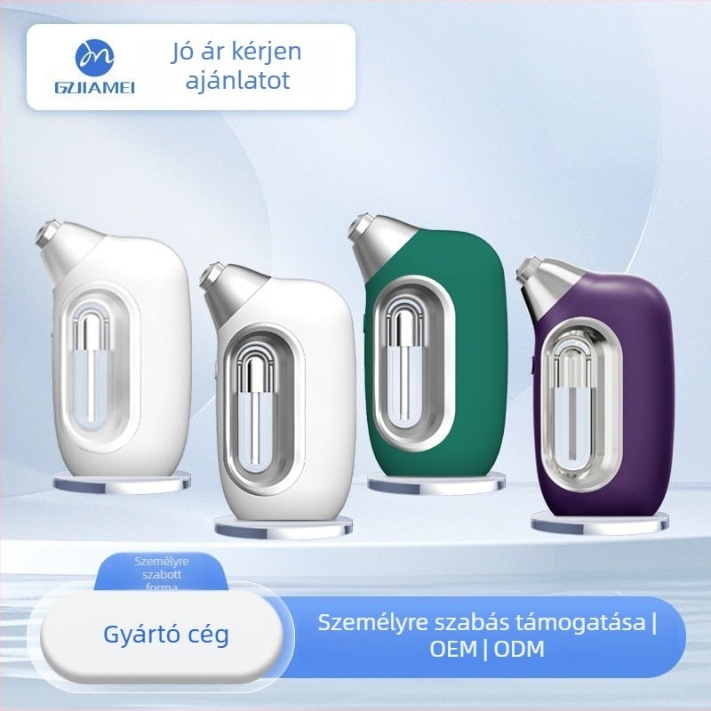 Oxygeninjekciós készülék arcra – JM-A1001, magas nyomású nano-spray hidratálás, hideg spray, ABS+ alumínium ház, CE/ROHS