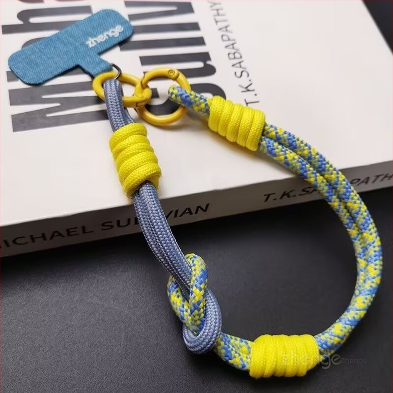 Elegant márkájú mobiltelefon nyakpánt medál - koreai stílus, rajzfilmszerű forma, anti-radiációs funkció