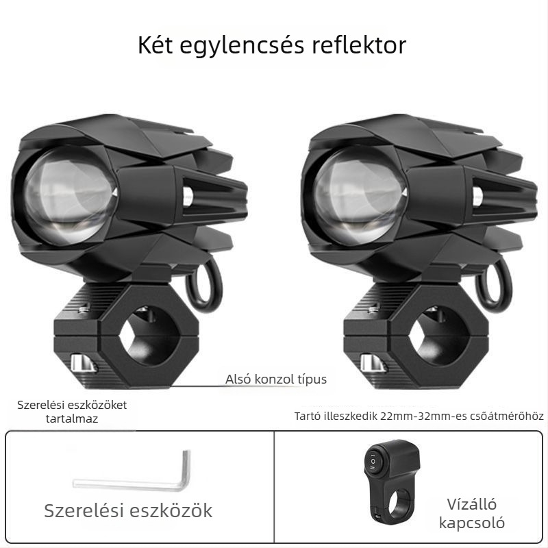 LED járműfényszóró, távoli és közeli fény – külső modul kézbesítőkhöz
