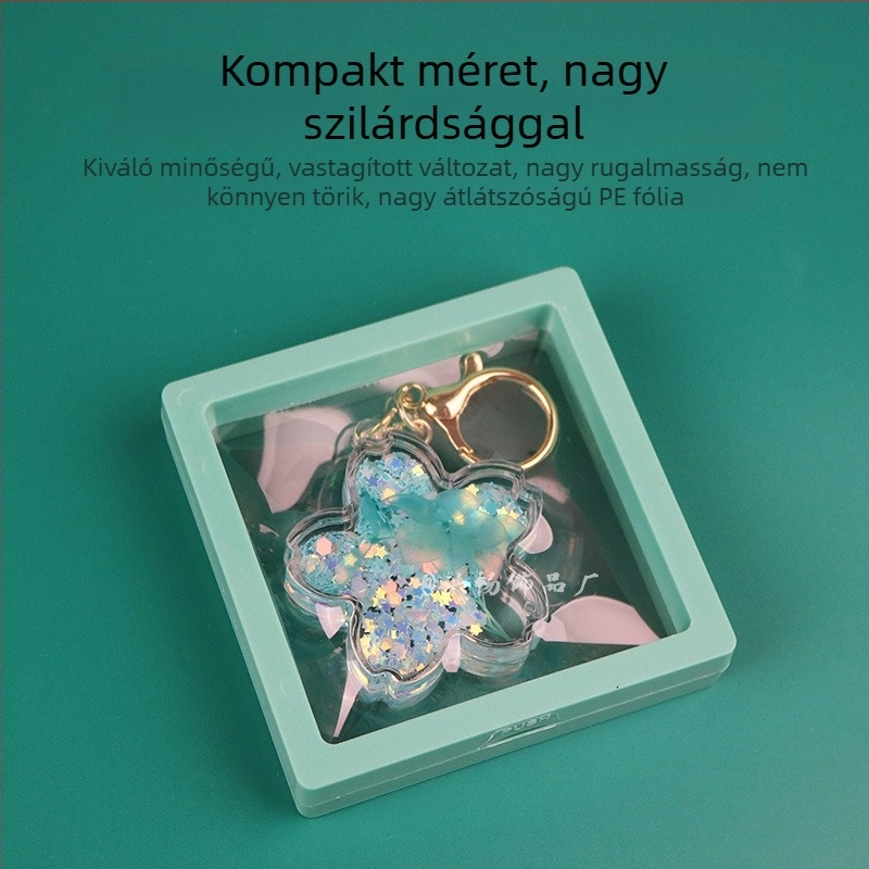 Hordozható, többfunkciós ékszerdoboz gyűrűk, nyakláncok, karkötők és fülbevalók számára; por- és nedvességálló, modern minimalista stílus
