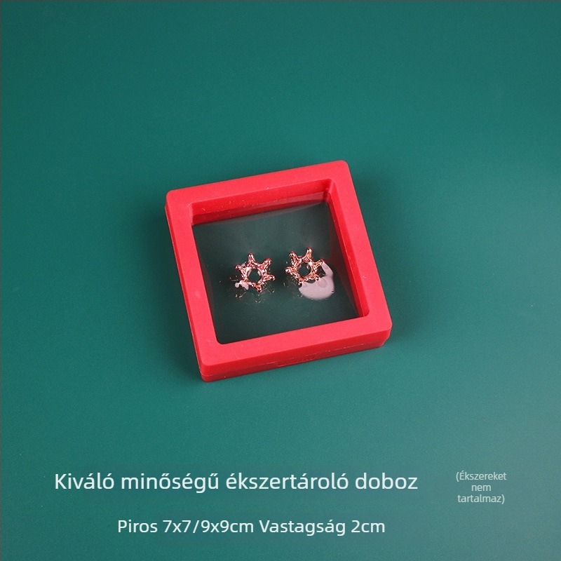 Hordozható, többfunkciós ékszerdoboz gyűrűk, nyakláncok, karkötők és fülbevalók számára; por- és nedvességálló, modern minimalista stílus