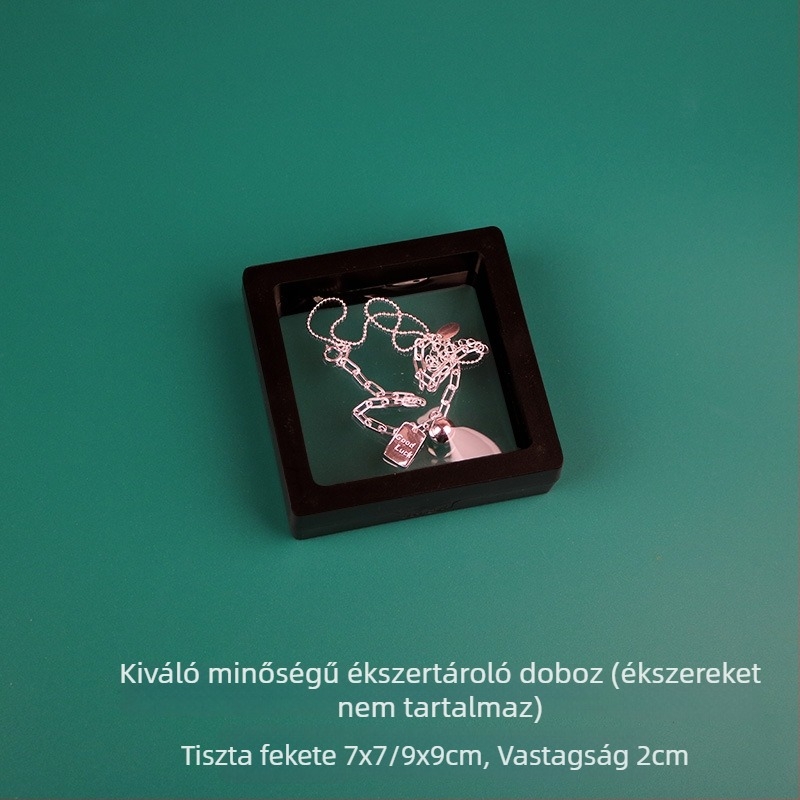 Hordozható, többfunkciós ékszerdoboz gyűrűk, nyakláncok, karkötők és fülbevalók számára; por- és nedvességálló, modern minimalista stílus
