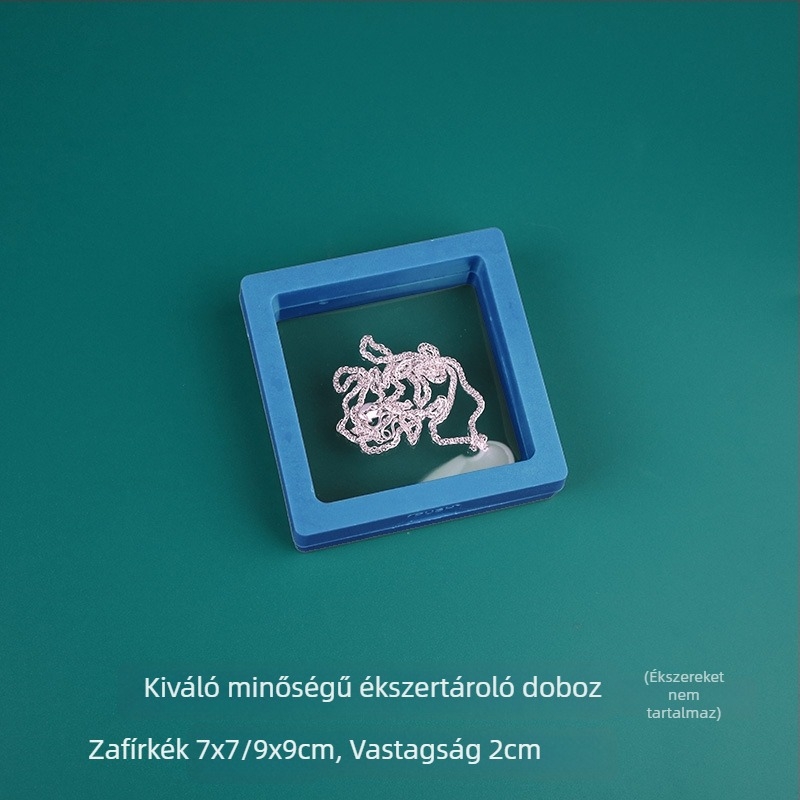 Hordozható, többfunkciós ékszerdoboz gyűrűk, nyakláncok, karkötők és fülbevalók számára; por- és nedvességálló, modern minimalista stílus