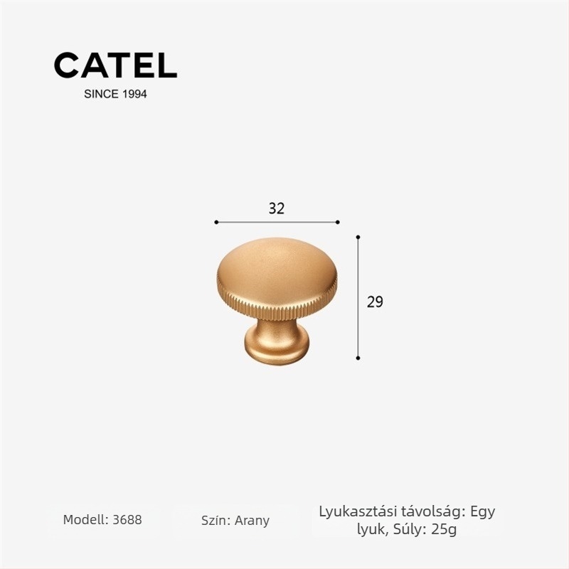 Carter 3647 – Szekrény-, ajtófogantyú Space alumíniumból, tömör, személyre szabott, modern minimalista stílus, hosszú fogantyú