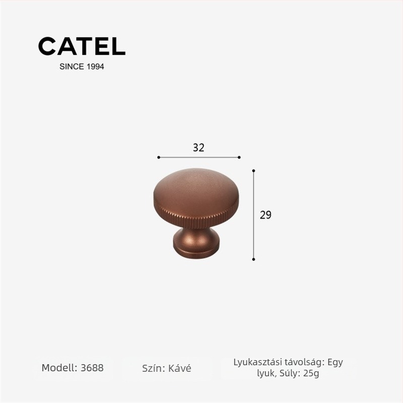 Carter 3647 – Szekrény-, ajtófogantyú Space alumíniumból, tömör, személyre szabott, modern minimalista stílus, hosszú fogantyú