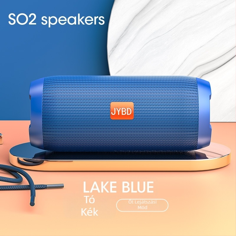 Voice of Berlin Bluetooth hangszóró subwooferrel - IPX7 vízálló, 100 Hz-20 kHz, SNR ≥70 dB, Bluetooth/TF/USB/AUX