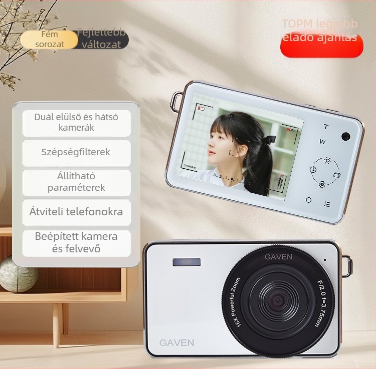 Q1 Gyerekeknek ütésálló digitális kamera – 12–14 MP, 3x digitális zoom, periszkópos objektív