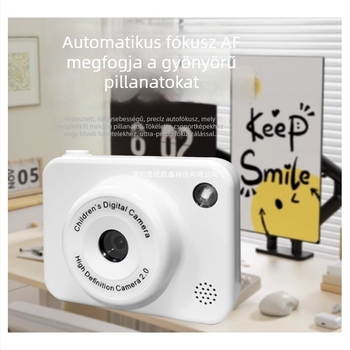 H2 mini digitális kamera – 20,1 MP, 8x optikai zoom, fix objektív, hordozható HD kamera utazásokhoz