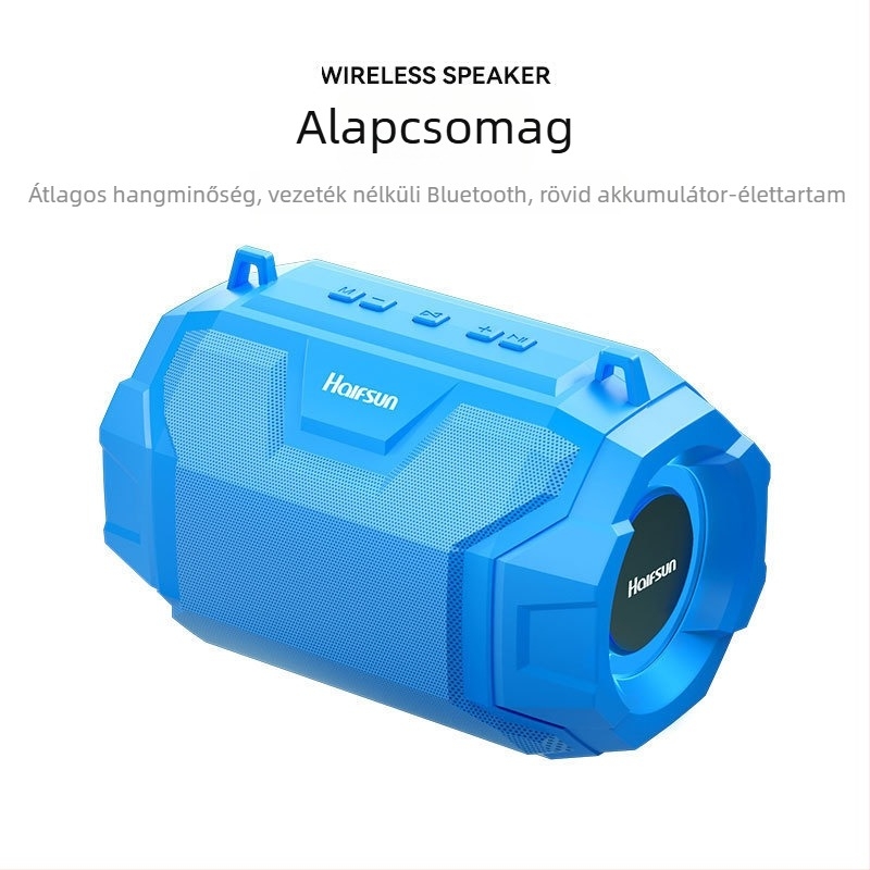 Bluetooth hangszóró 4.0, 5W, IPX7 vízálló, 100Hz-20kHz, SNR ≥70dB