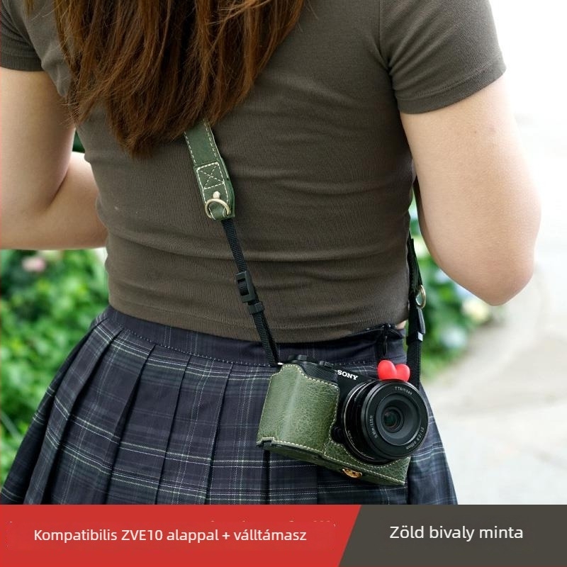 Sony ZV-E10-hez kamera védőfedél, mellény-stílusú táska, nyár 2021, uniszex