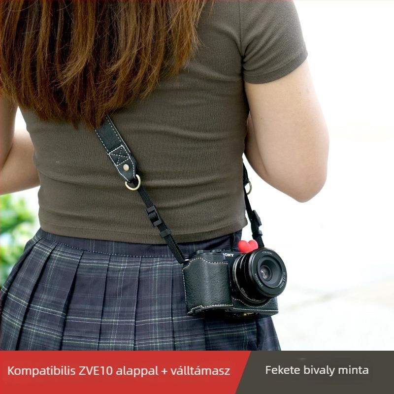 Sony ZV-E10-hez kamera védőfedél, mellény-stílusú táska, nyár 2021, uniszex