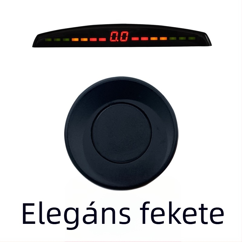 Hosszú sávú tolató radar hangos figyelmeztetéssel, nyolc érzékelővel és parkolási asszisztenssel