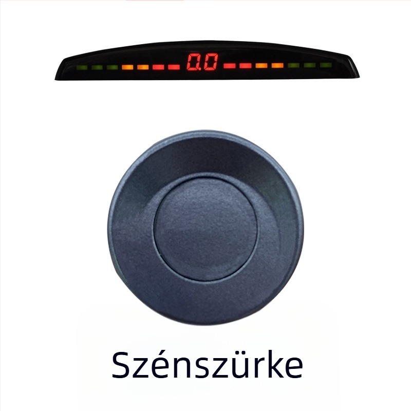 Hosszú sávú tolató radar hangos figyelmeztetéssel, nyolc érzékelővel és parkolási asszisztenssel