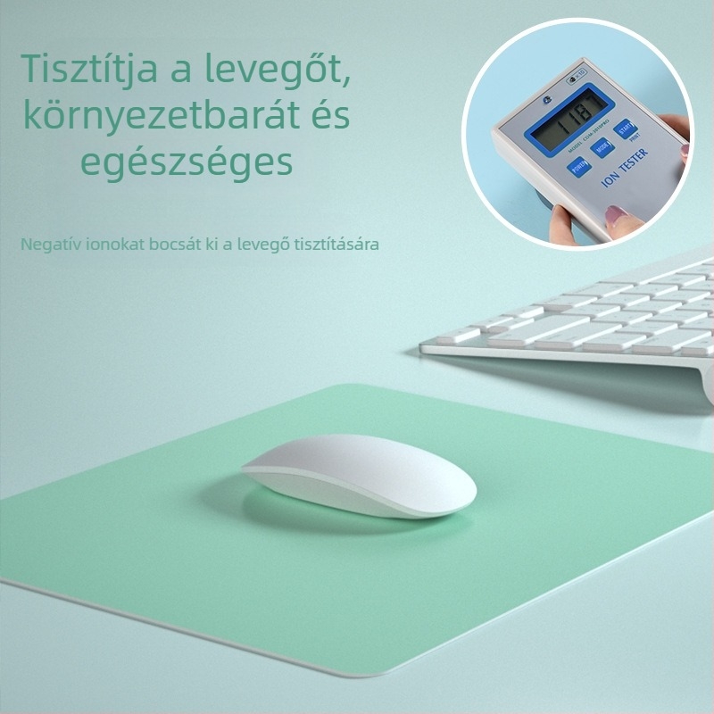 Folyékony szilikon egérpad, csúszásmentes irodai és játékhoz, kis méretű, 250×250 mm