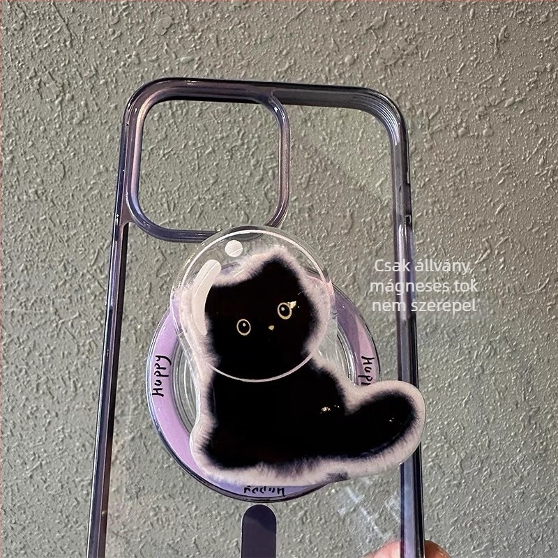 Mobiltelefon-tartó, cartoon stílus, műanyag, testreszabható