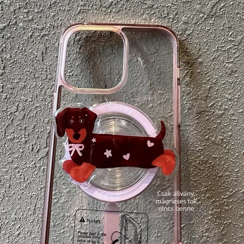 Mobiltelefon-tartó, cartoon stílus, műanyag, testreszabható