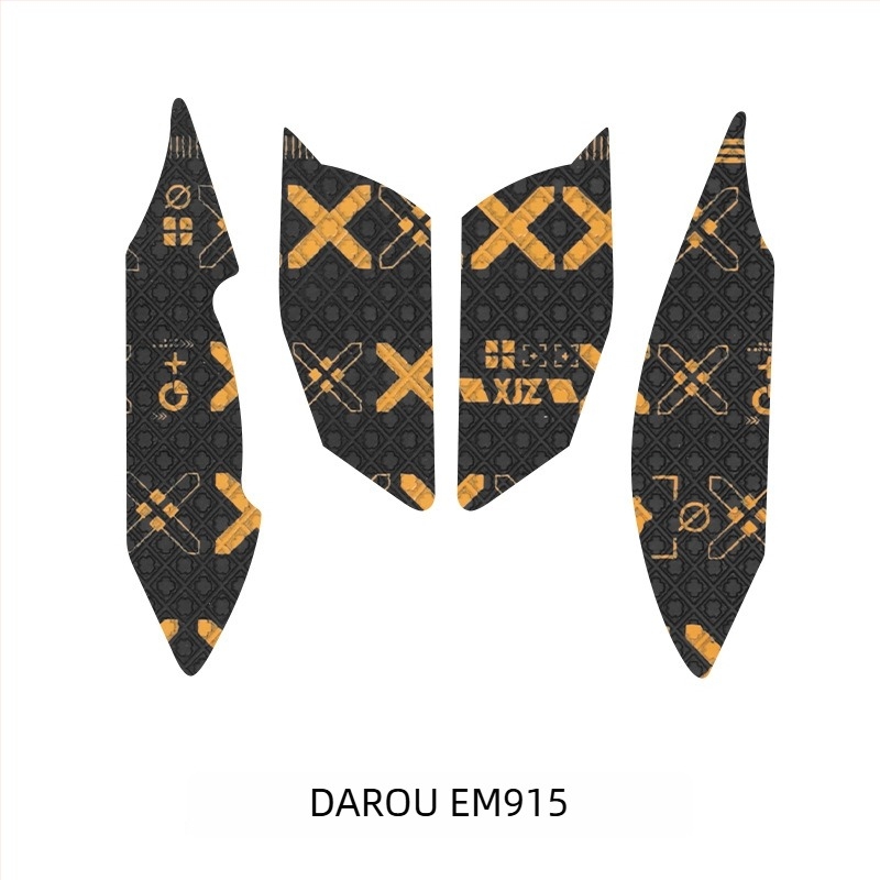 Daryyou EM915 egér anti-slip pad; gumírozott pad; műanyag formázás; csúszásmentes; izzadtságot felszívó