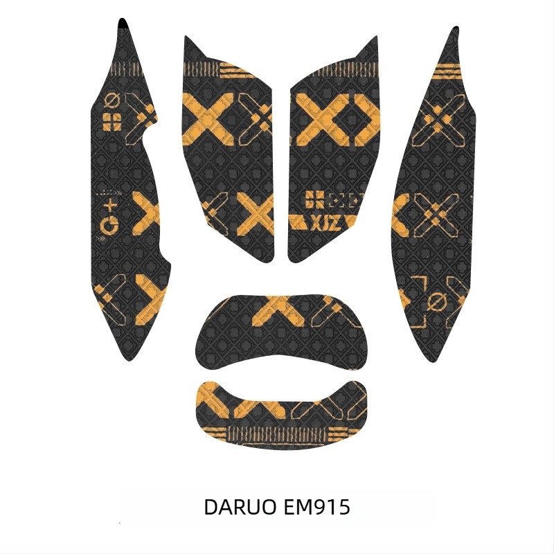 Daryyou EM915 egér anti-slip pad; gumírozott pad; műanyag formázás; csúszásmentes; izzadtságot felszívó