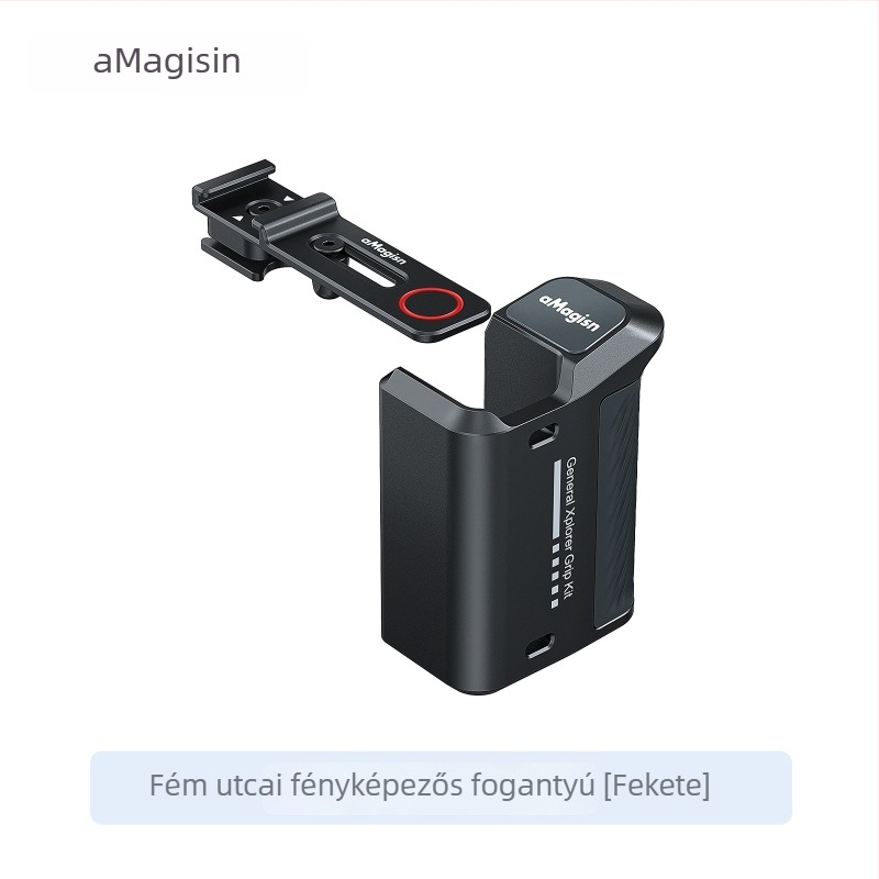 Shutter grip fogantyú Insta360 AcePro2-höz, edzett üvegből, kompatibil AcePro2; csomag tartalma: edzett fólia, porvédő matrica és átlátszó doboz