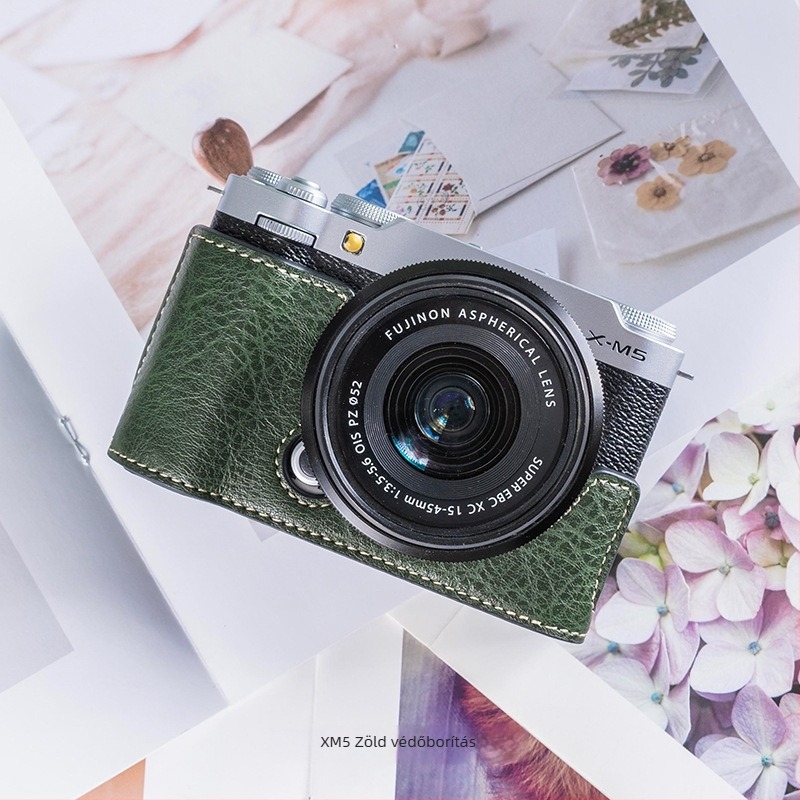 Fujifilm XM5 kamera táska – vállon átvetős, PU anyag, uniszex, 2024 ősz