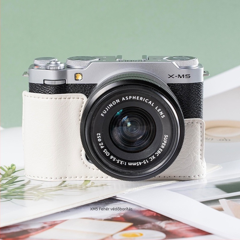 Fujifilm XM5 kamera táska – vállon átvetős, PU anyag, uniszex, 2024 ősz
