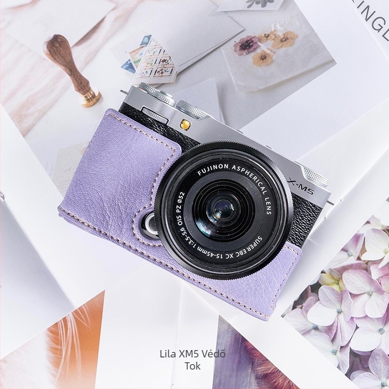 Fujifilm XM5 kamera táska – vállon átvetős, PU anyag, uniszex, 2024 ősz