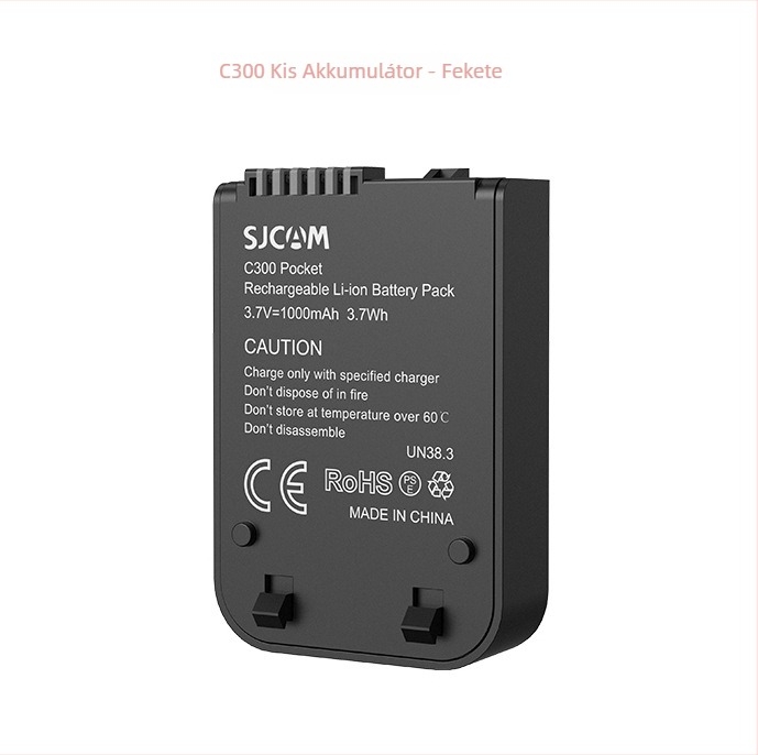 SJCAM Sj4000 akkumulátor – Li-ion, kompatibil Sj4000 8/10 kamerával, logó testreszabható
