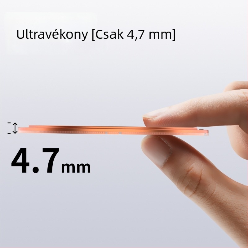 360°-os forgó univerzális tabletartó, asztali, összecsukható, alumínium‑ötvözetből, ultra‑vékony fém