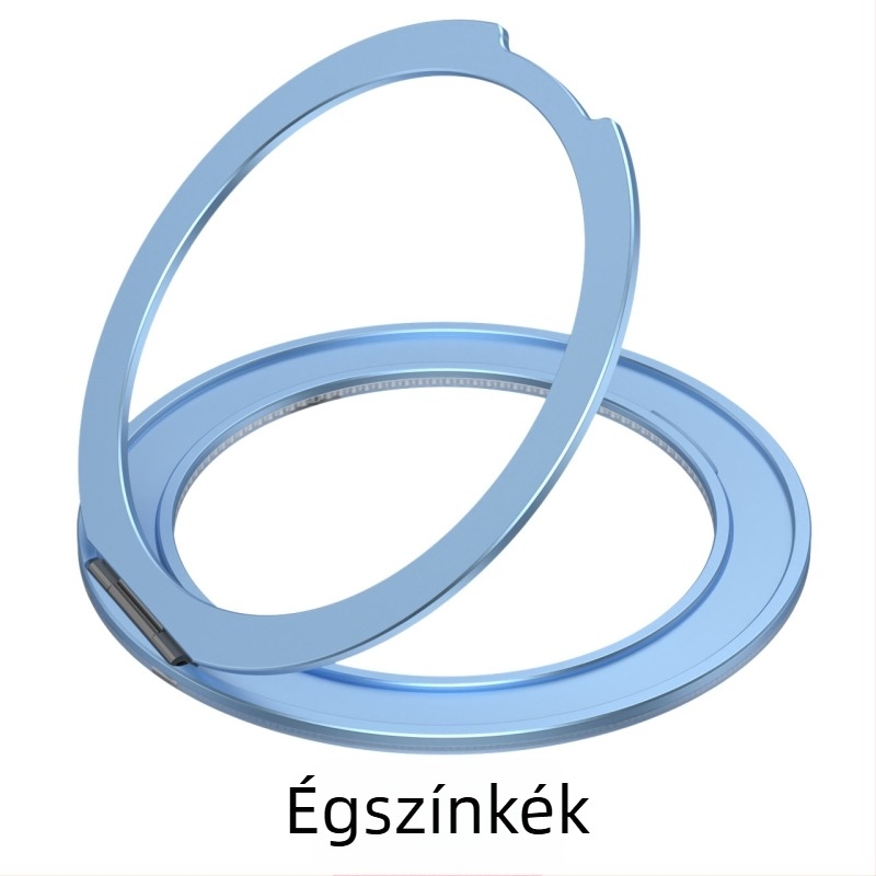 360°-os forgó univerzális tabletartó, asztali, összecsukható, alumínium‑ötvözetből, ultra‑vékony fém