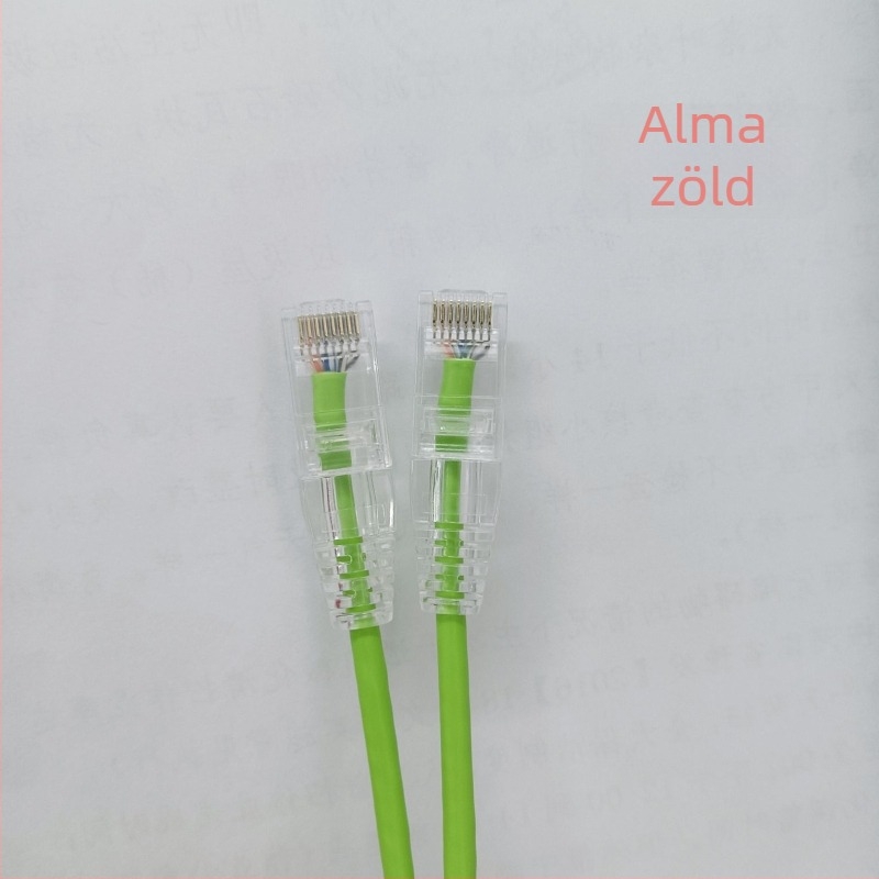 Cat6A puha árnyékolt Gigabit patch kábel számítógép/router/szerver szobához