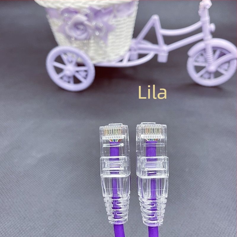 Cat6A puha árnyékolt Gigabit patch kábel számítógép/router/szerver szobához