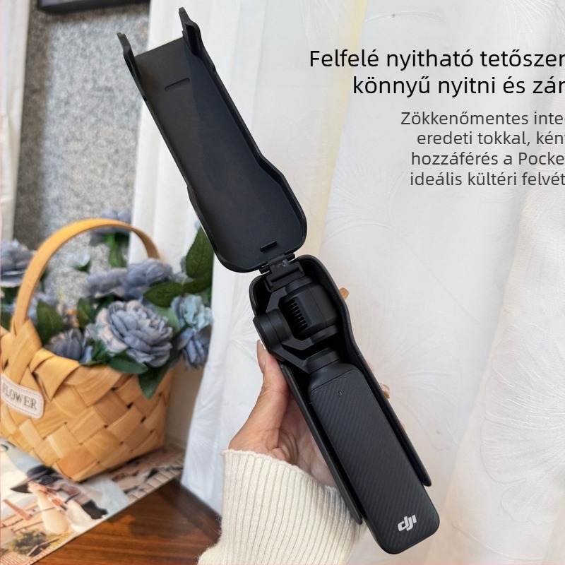 Feishuo DJI Pocket3 felső védőfedél – Osmo Pocket kijelzővédő, PCS anyag, logónyomtatás támogatott, csomag tartalmaz védőfedőt