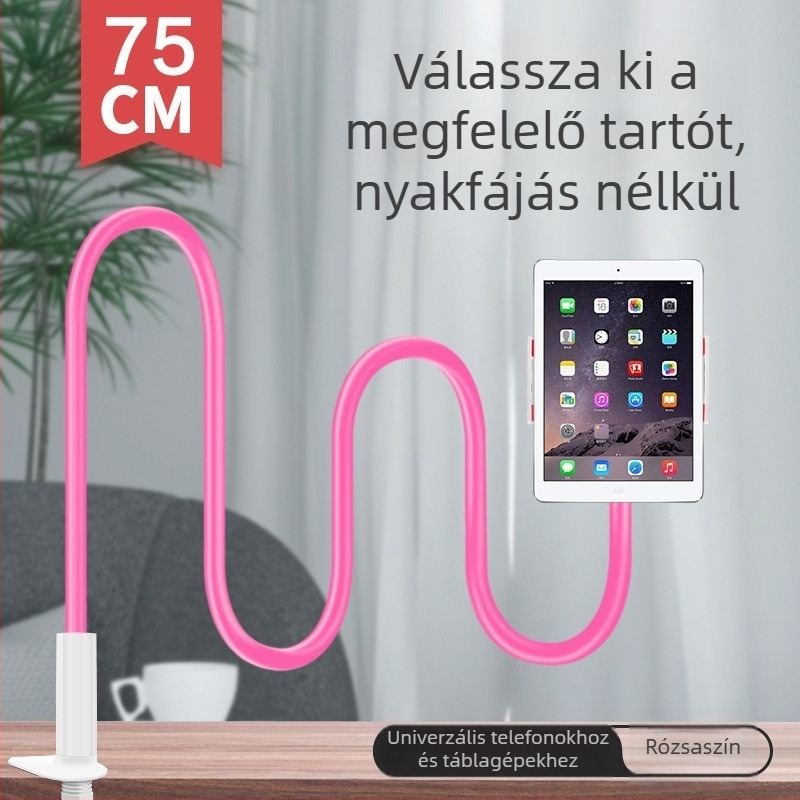 Kétoldalas telefontartó csipeszekkel, asztali és éjjeliszekrényre, élő közvetítéshez és tévénézéshez