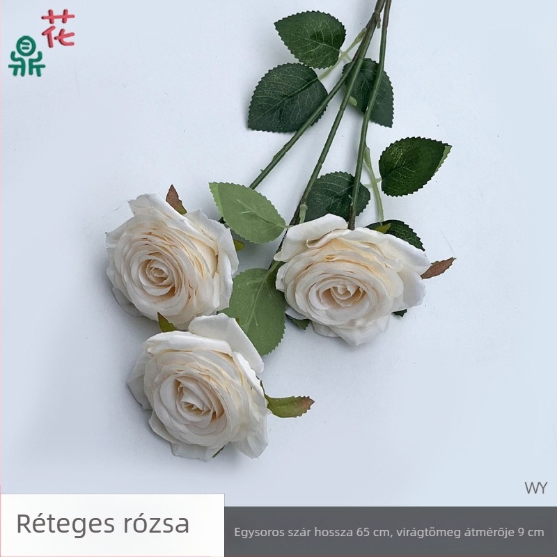 Selyemrózsa fotóstúdió kellék – domborított kivitel, styling, esküvői dekoráció