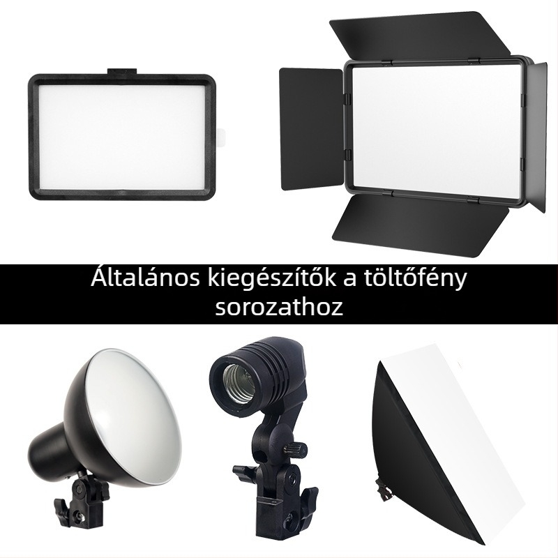Fém lámpabura fotózáshoz, E27 csatlakozóval – stúdió kellék