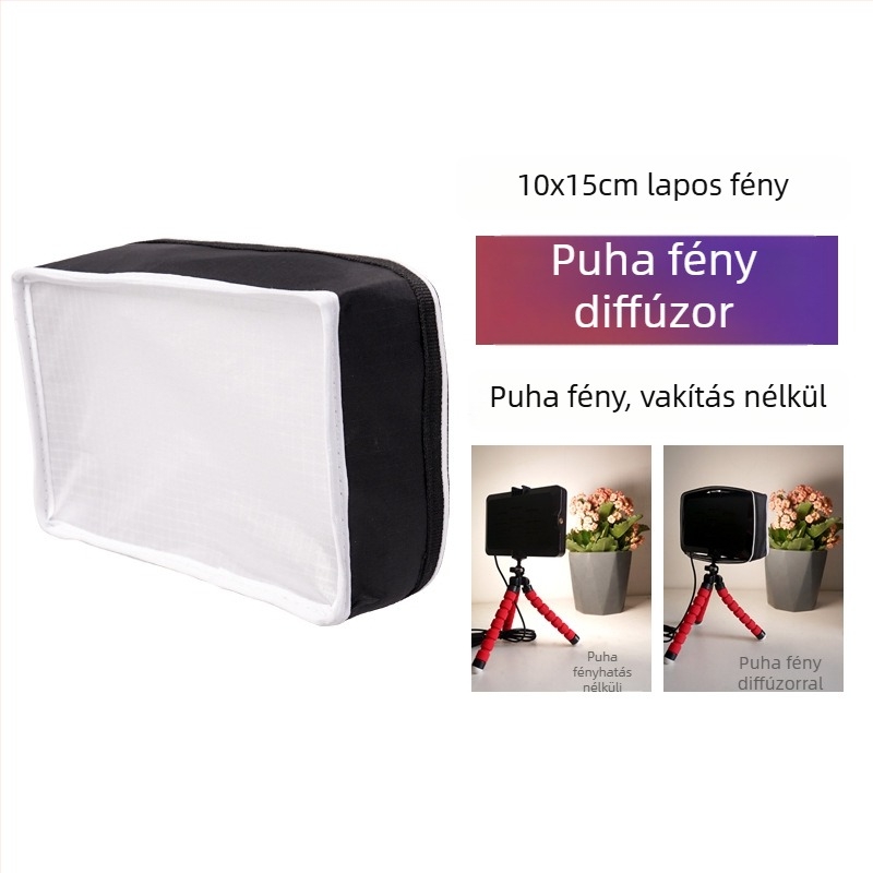 Fém lámpabura fotózáshoz, E27 csatlakozóval – stúdió kellék